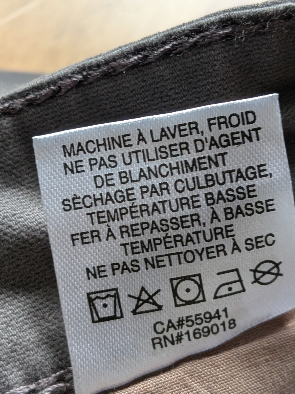 Tainted Denim Men's Gray Cargo Jogger Pants Size 28 New With Tags (NWT) - Picture 11 of 12